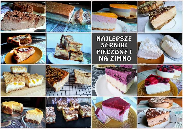 Najlepsze serniki pieczone i na zimno