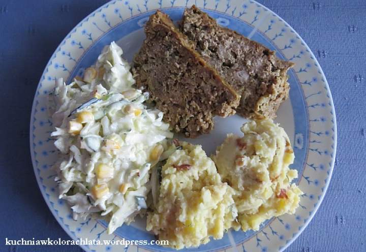 Pieczeń wieprzowo-wołowa z mięsa mielonego