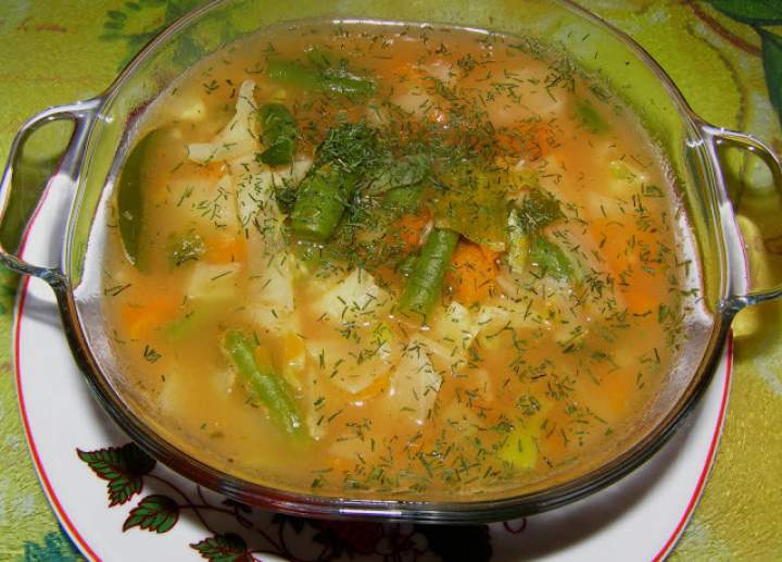 zupa warzywna na maśle…