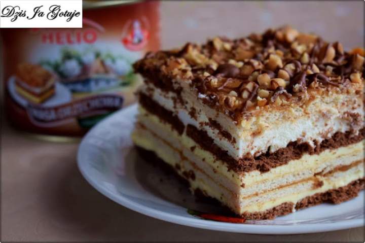 Ciasto Snickers – bez pieczenia