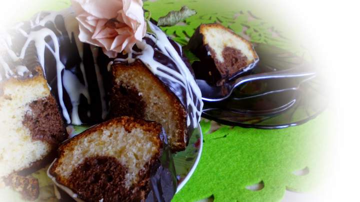 Babka czarno -biała