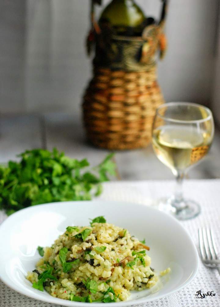 Risotto z grzybami