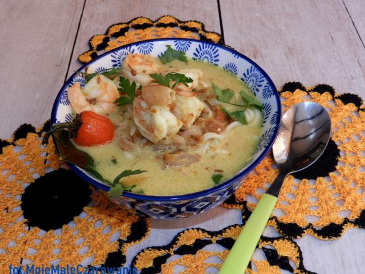 Krewetkowa zupa curry