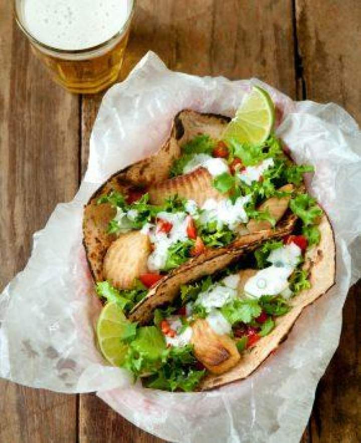 Grillowane rybne tacos
