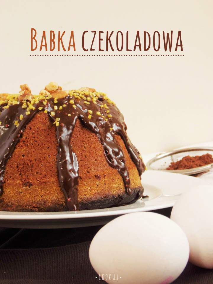 Babka z kawałkami czekolady