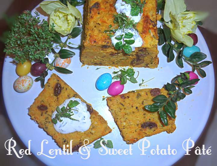 Pasztet z soczewicy i batatów –  Red Lentil & Sweet Potato Pâté