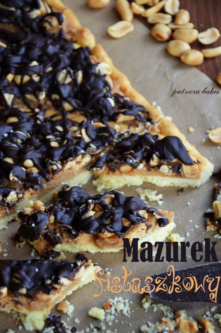 Mazurek fistaszkowy a’la Snickers