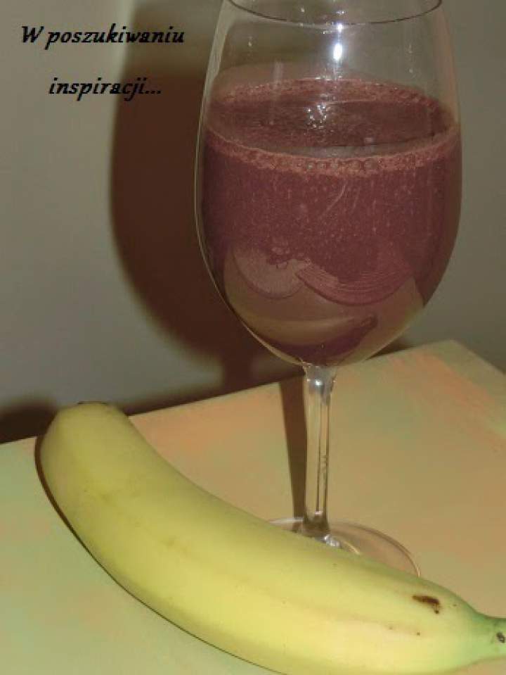 Koktajl czekoladowo-bananowy