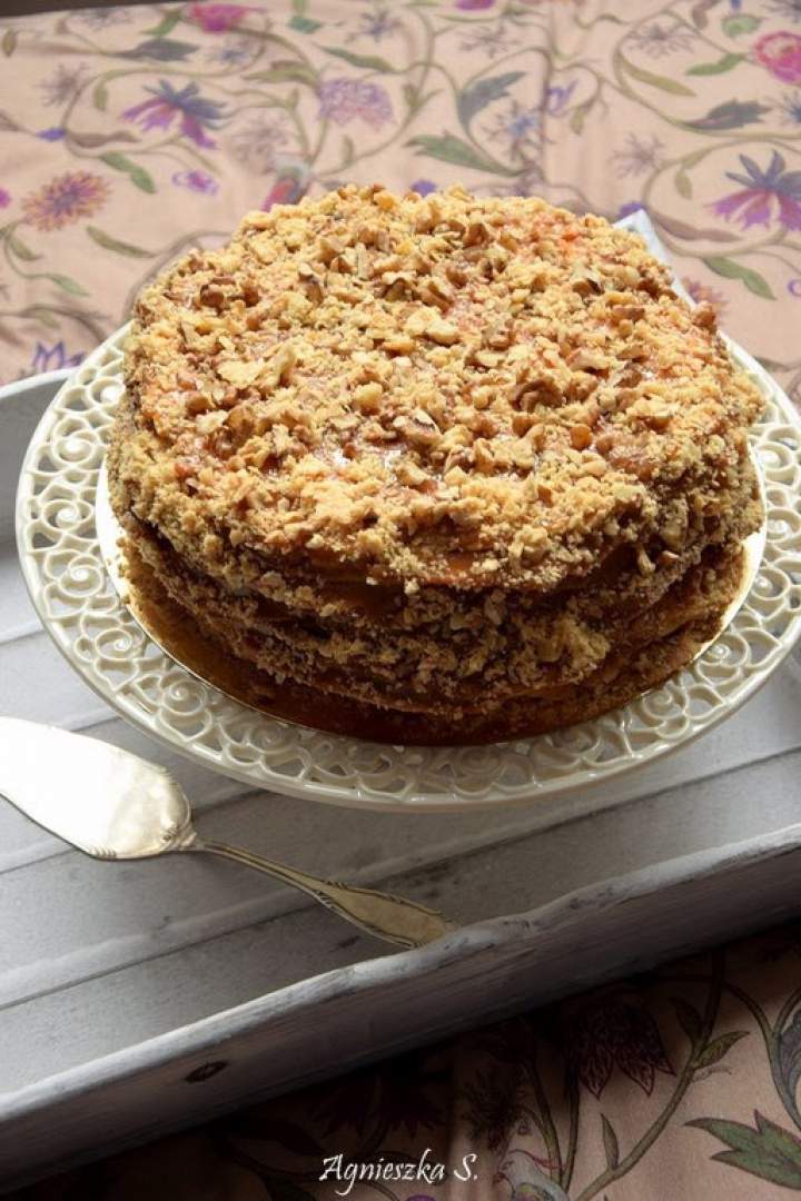 Tort kajmakowy (torta de mil hojas)