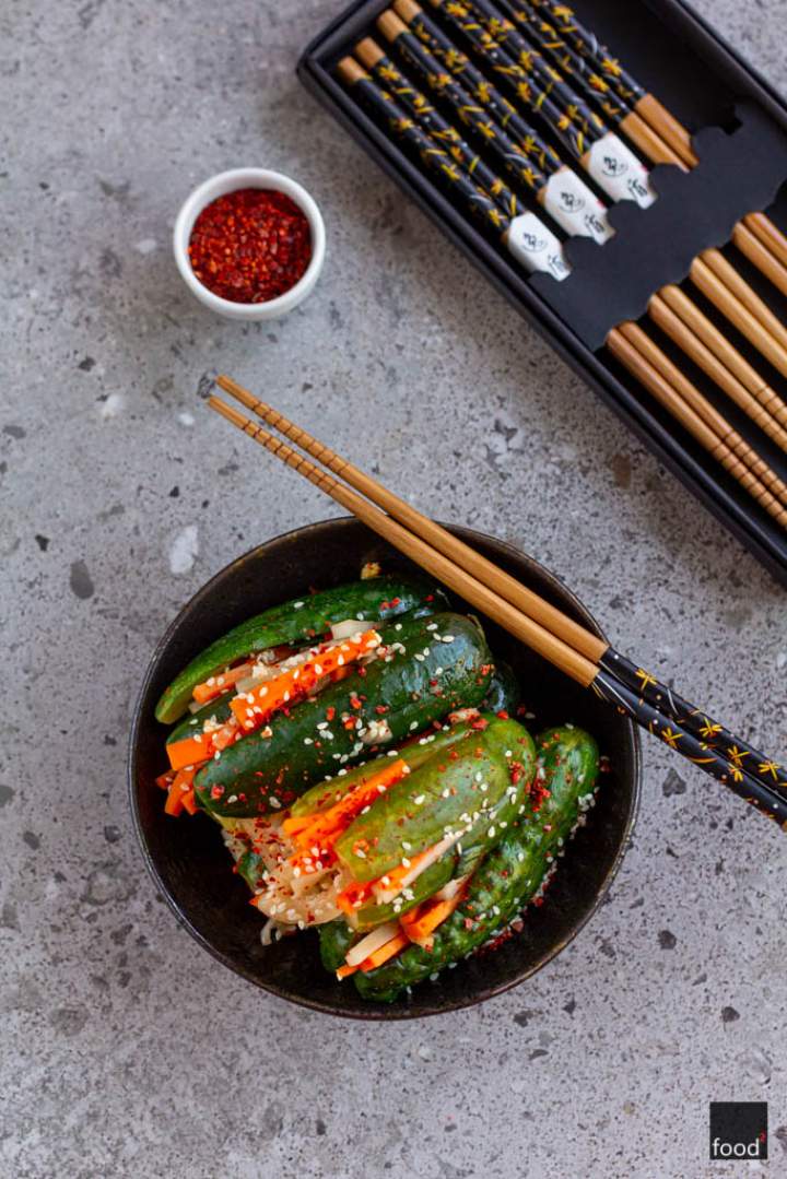 Oi-sobagi – pikantne kimchi z ogórków