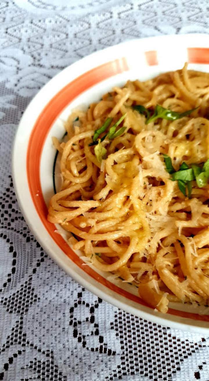 Spaghetti z tuńczykiem i cytryną