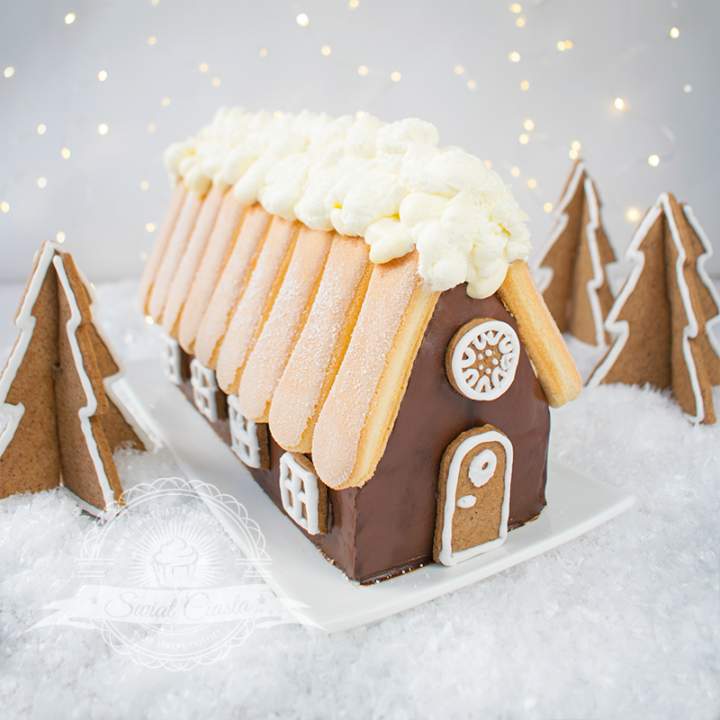 Ciasto – świąteczna chatka