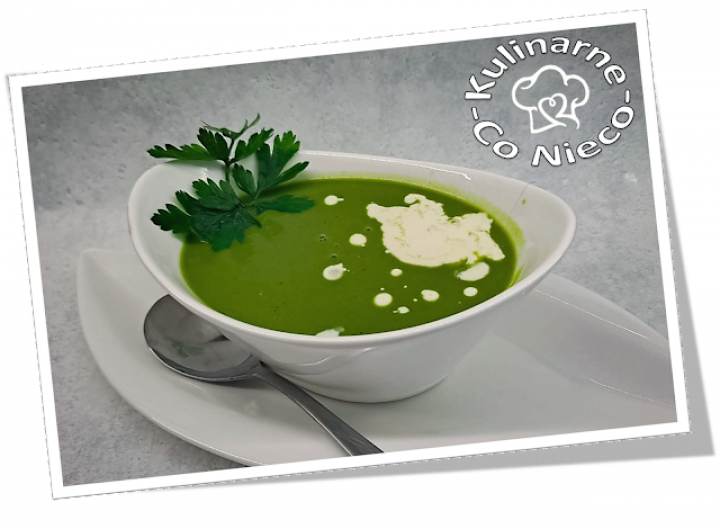 Zupa Krem z Zielonego Groszku