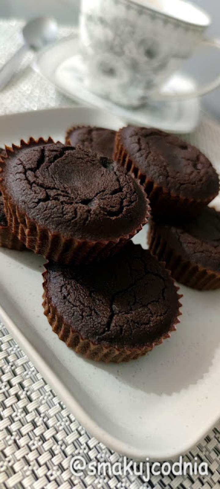 Fit muffiny kakaowe