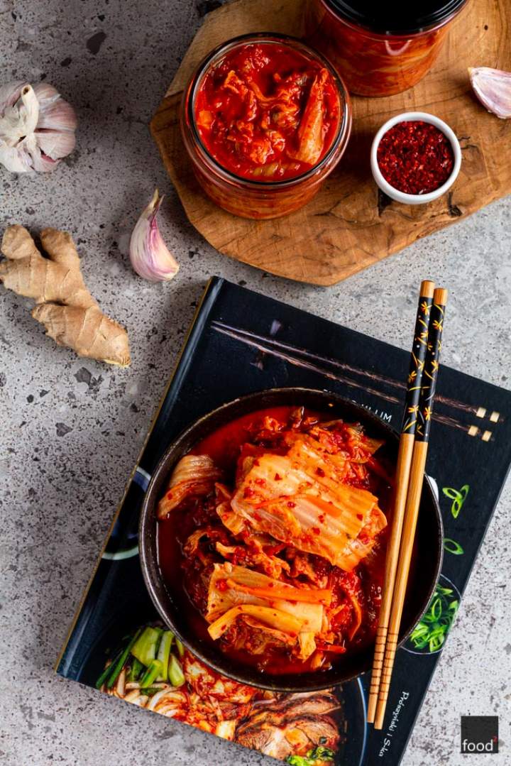 Baechu kimchi, czyli kiszona kapusta po koreańsku