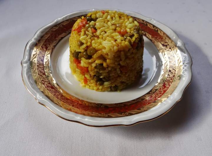 Risotto z curry