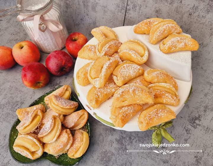 Ciasteczka z jabłkami – ciasto z 3 składników