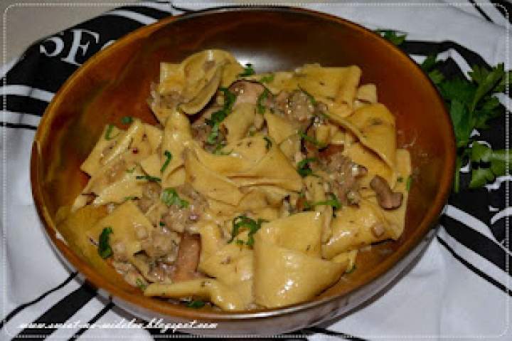Pappardelle ai funghi