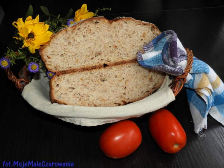 Chleb gryczany z cebulką