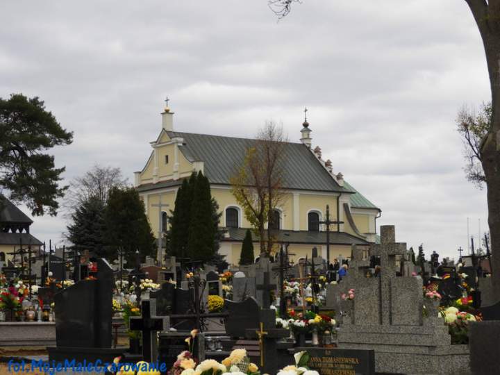 Zabytkowy cmentarz w Dmosinie woj. łódzkie