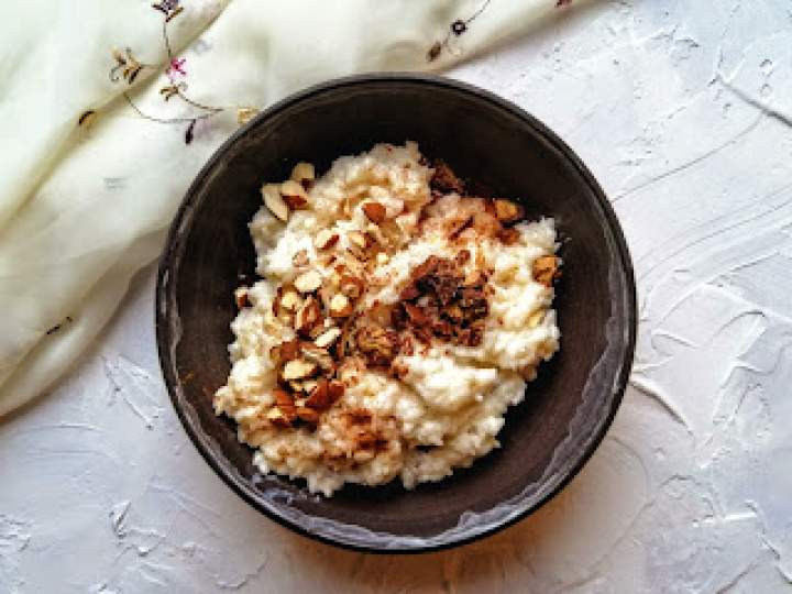 Zimowy ryż z migdałami