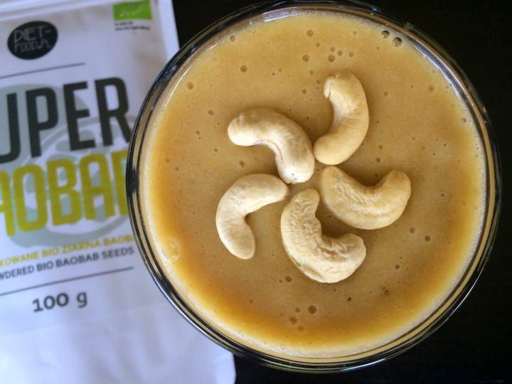 baobab + mango + banan + mleko owsiane