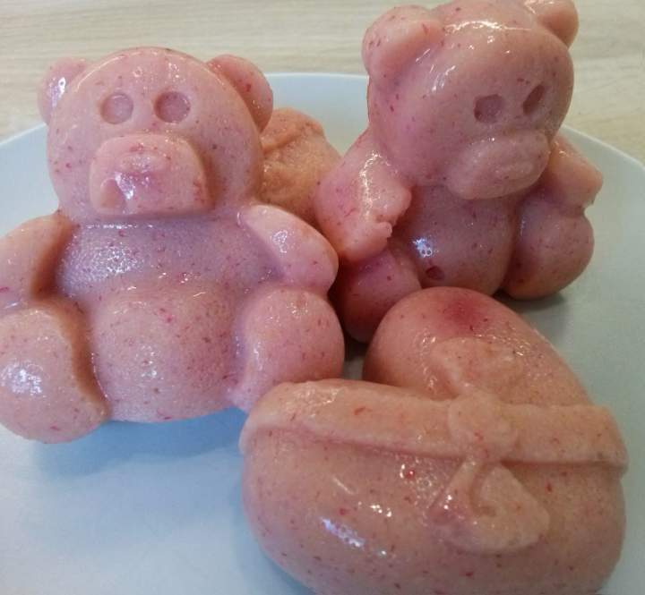 Trochę inna kaszka z owocami