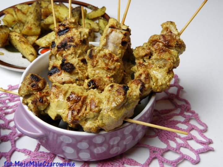 Chicken Tikka czyli pikantne szaszłyki drobiowe