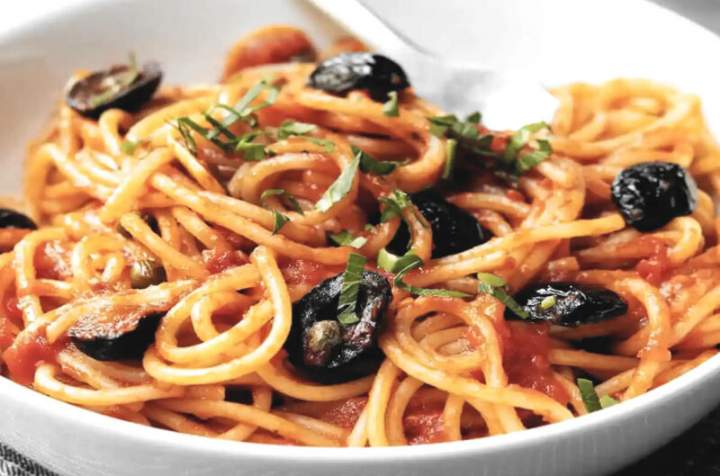 Spaghetti ala puttanesca