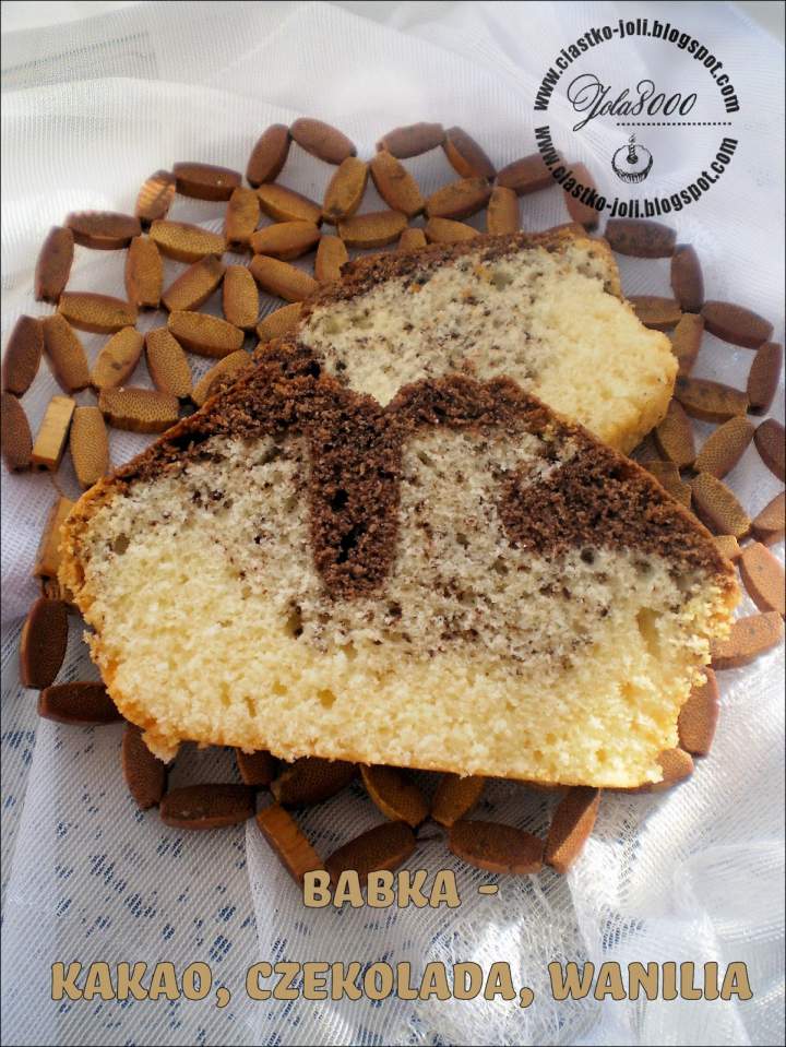 Babka – kakao, czekolada, wanilia