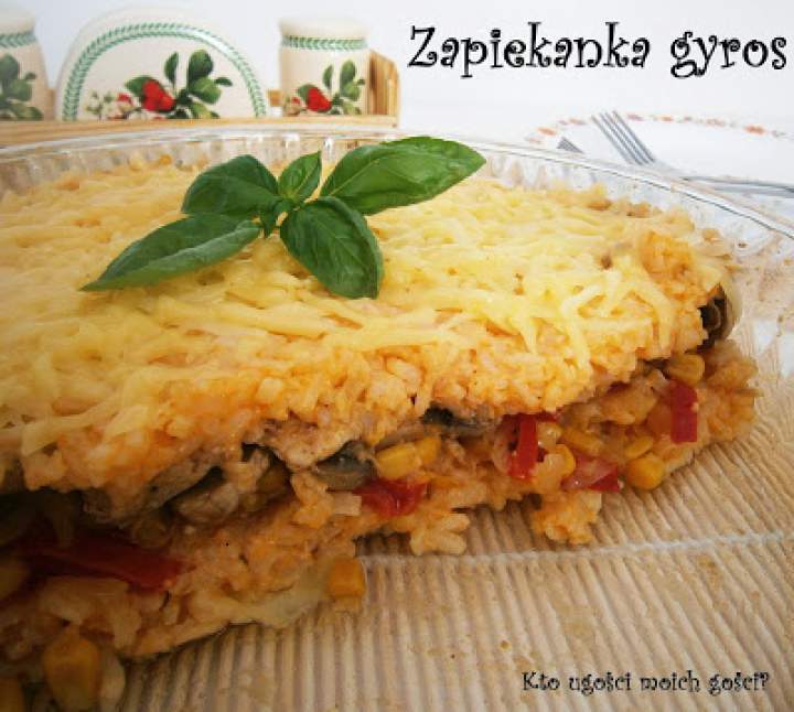 Zapiekanka gyros