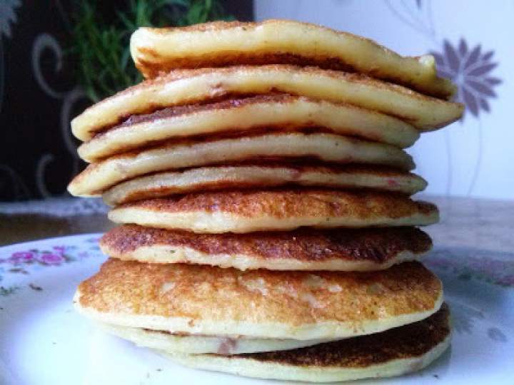 Jaglane pomarańczowe pancakes