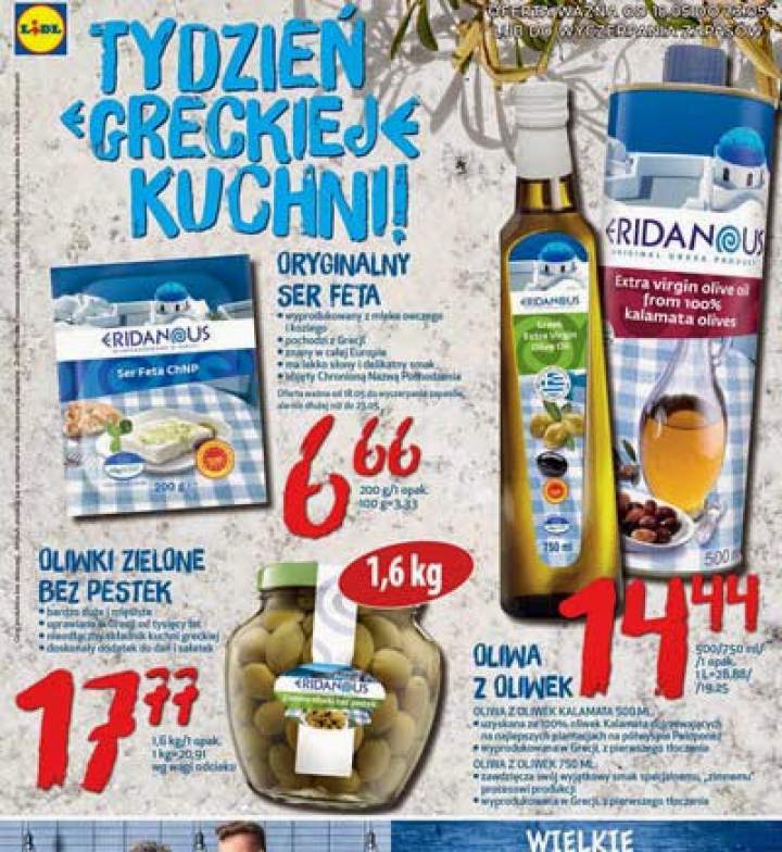 TYDZIEŃ KUCHNI GRECKIEJ I WSPANIAŁE PRODUKTY W SKLEPACH LIDL