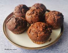 Muffinki bananowo-kakaowe