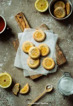 Ciasteczka z lemon curdem