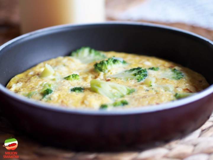 Frittata z brokułami