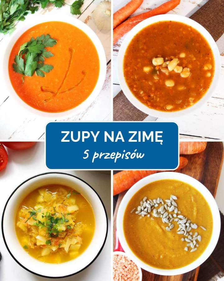 5 przepisów na najlepsze zupy na zimę