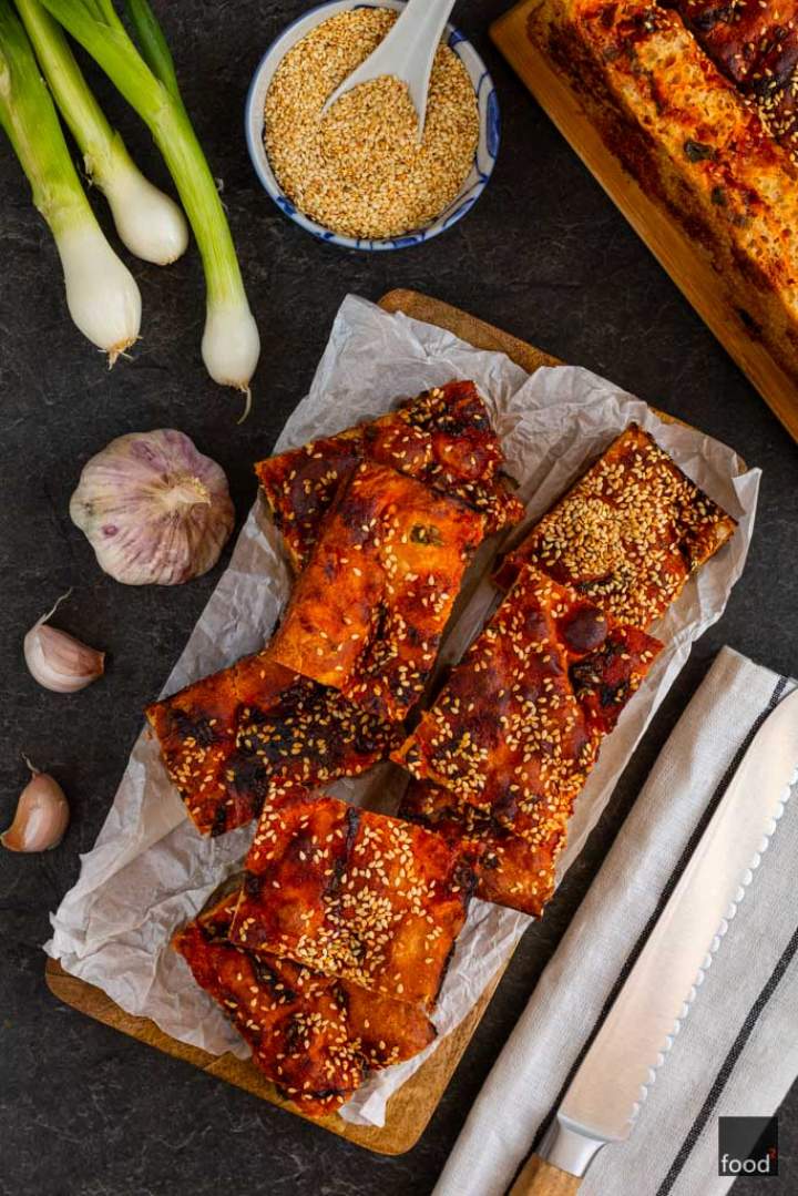 Focaccia z gochujang