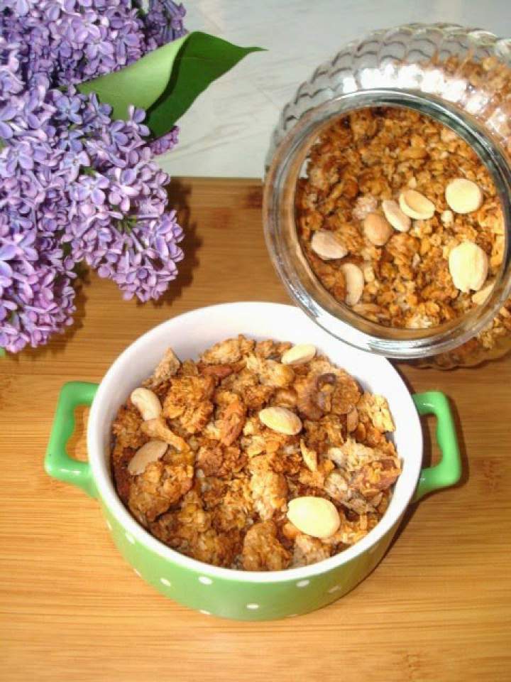 Granola bananowo-kokosowa – warto spróbować !