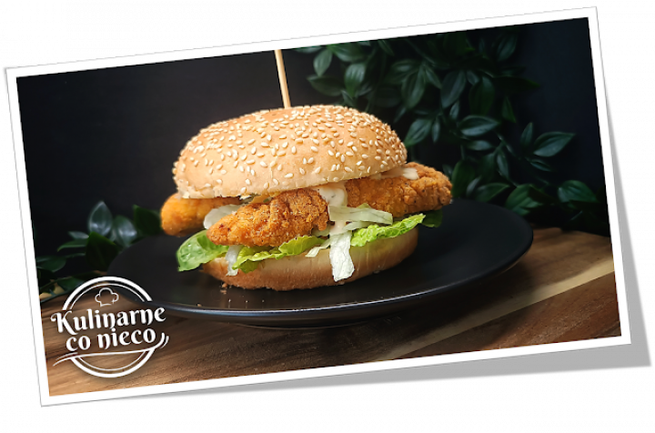 Domowy Zinger Burger (do przygotowania w urządzeniu AirFryer)