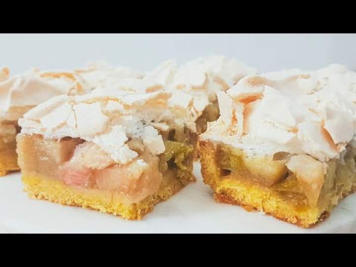 Ciasto z rabarbarem i jabłkami