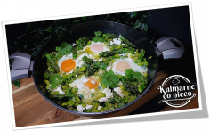 Shakshuka z Zielonych Warzyw