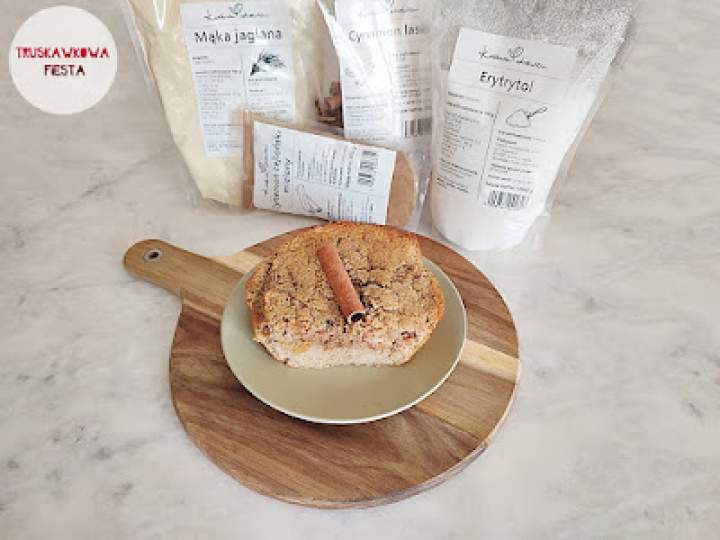 Jaglana szarlotka z bananem