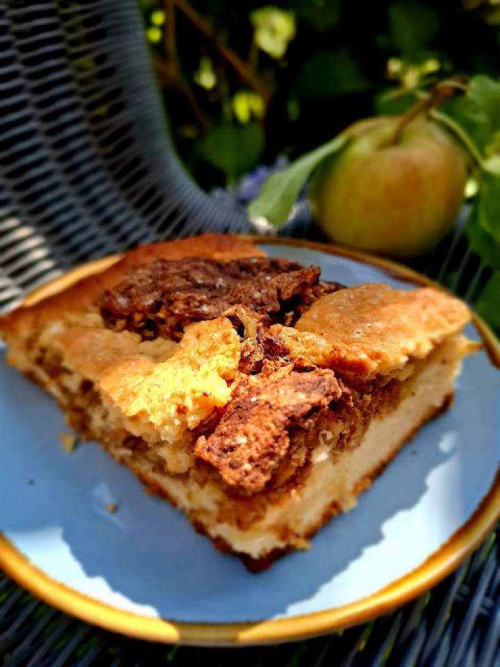 Śląski kołocz z jabłkiem