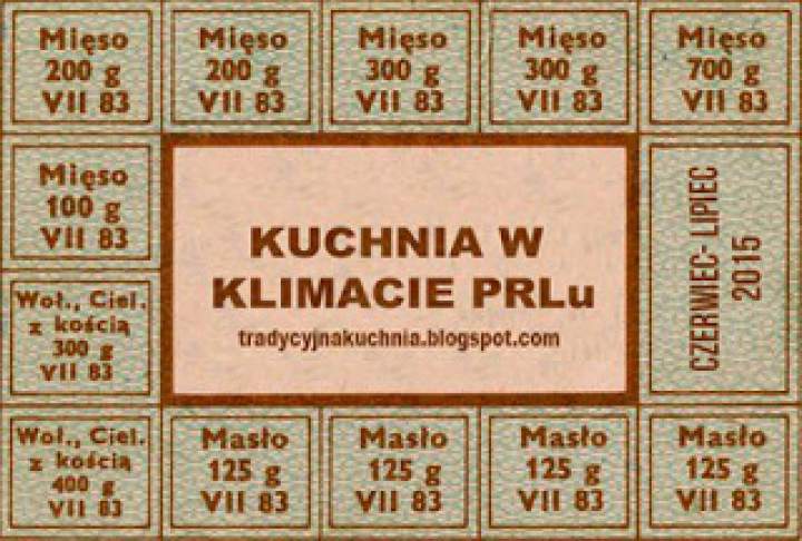 KONKURS KULINARNY- kuchnia w klimacie PRLu