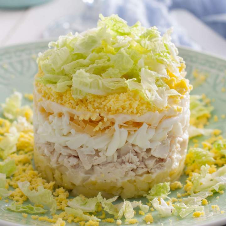 Sałatka łabędzi puch