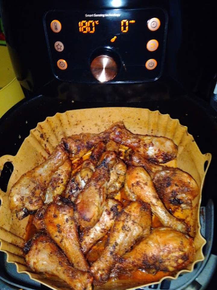 4 składniki na pikantne pałki kurczaka z airfryer…