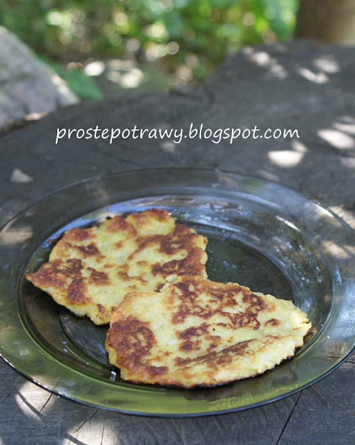 Placuszki z cukinii i jabłka