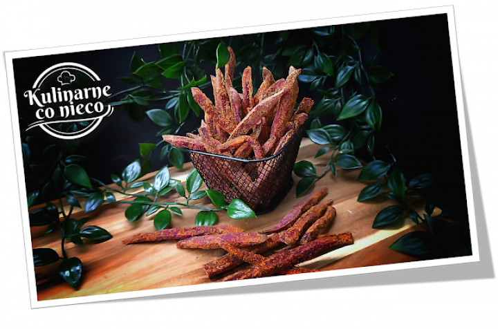 Frytki z Fioletowych Batatów (do przygotowania w urządzeniu AirFryer)