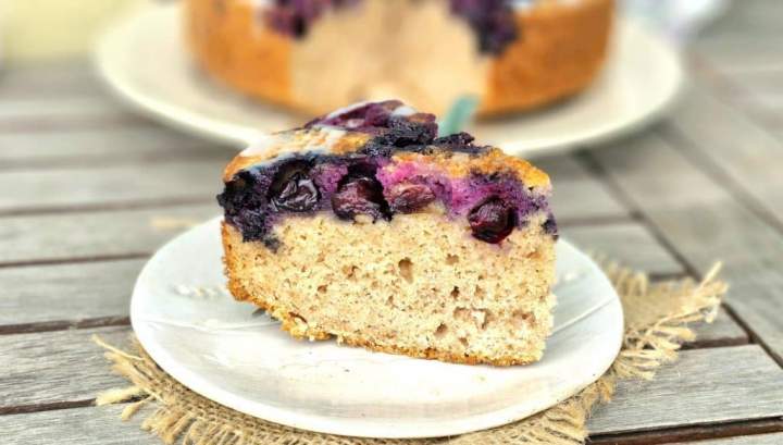 Ciasto gryczane z owocami